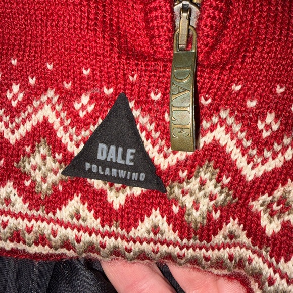 Dale Of Norway Icelandic 1/4 Zip Ski Sweater - Picture 9 of 9